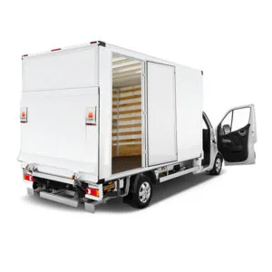 Alternative view of Bakwagen met laadlift