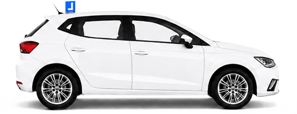 Over ons - SC Autoverhuur Seat ibiza side view e1787157116738